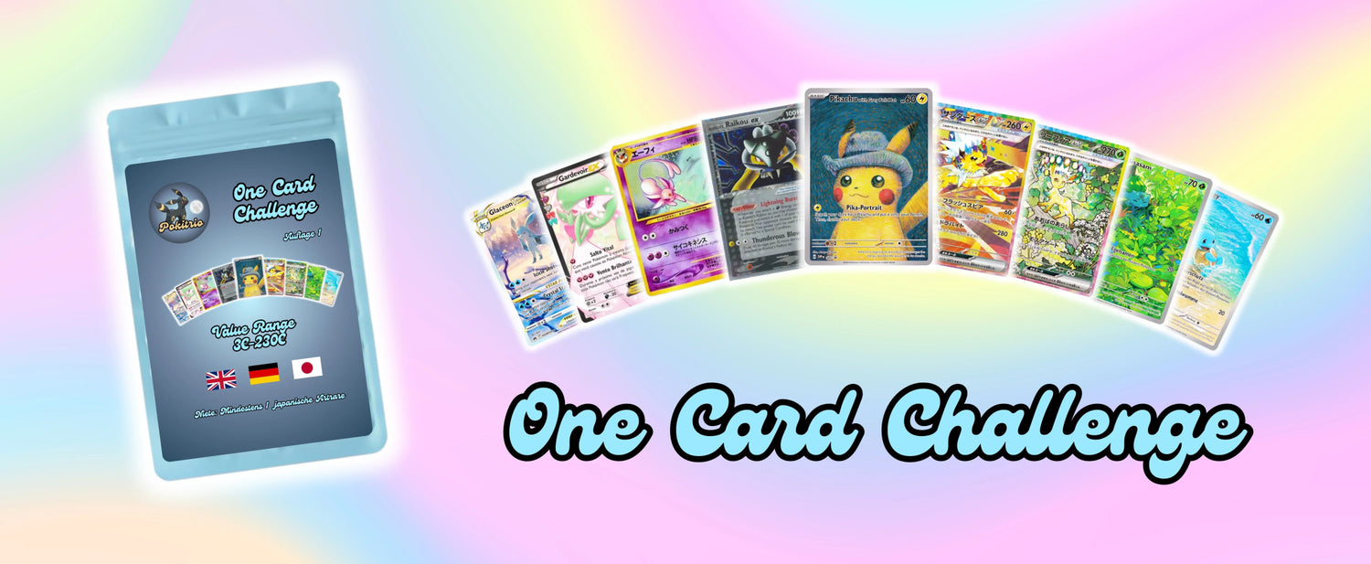 🎯 One Card Challenge jetzt im Shop – Pikachu Van Gogh als Chase Hit! ⚡🎨 - pokitrio