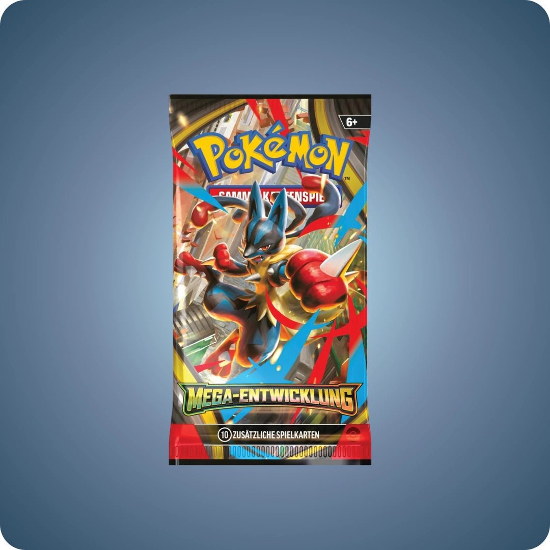 1x Booster Pokémon Mega Entwicklung - Deutsch - Live Boxbreak - pokitrio