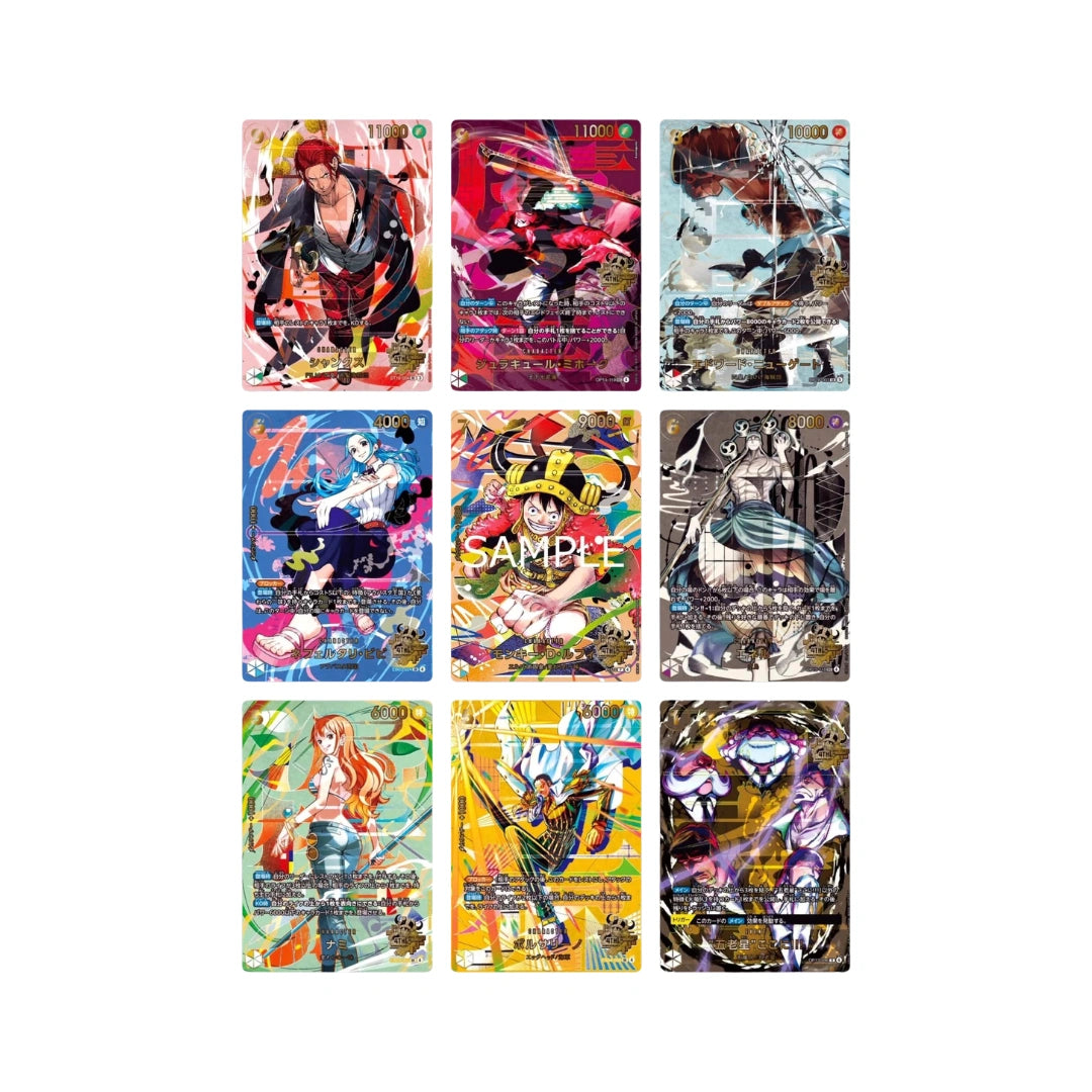 One Piece Card Game 4th Anniversary Set - Japanese