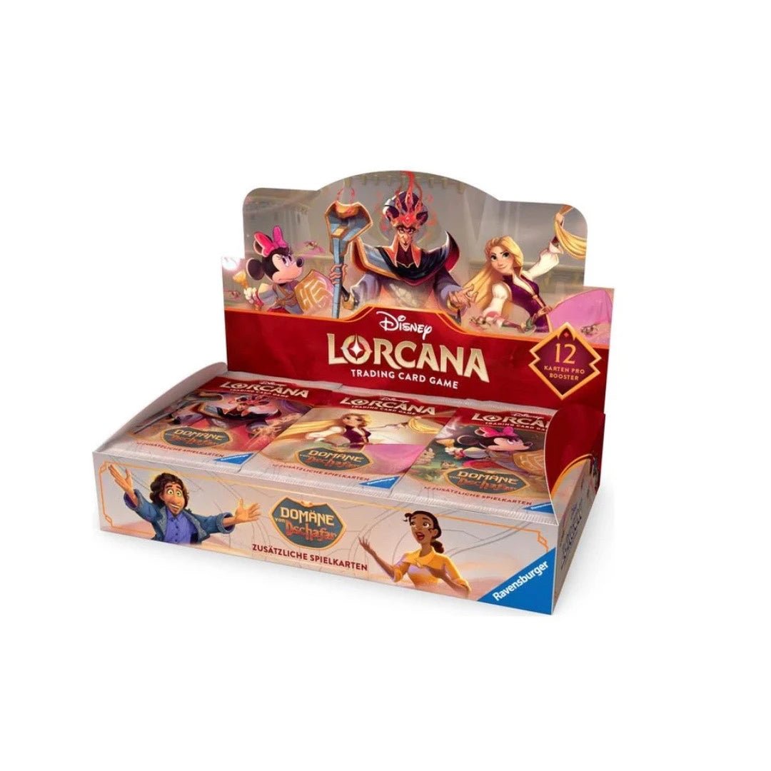 Disney Lorcana Domäne von Dschafar Booster - Deutsch - Live Boxbreak Fred - Pokitrio