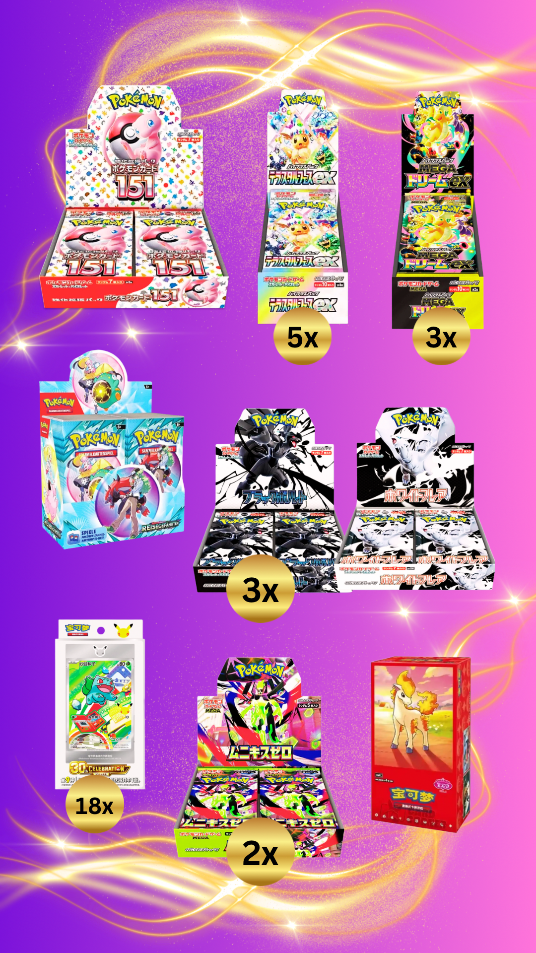 Gold Bag - Live Boxbreak Chris - Pokitrio