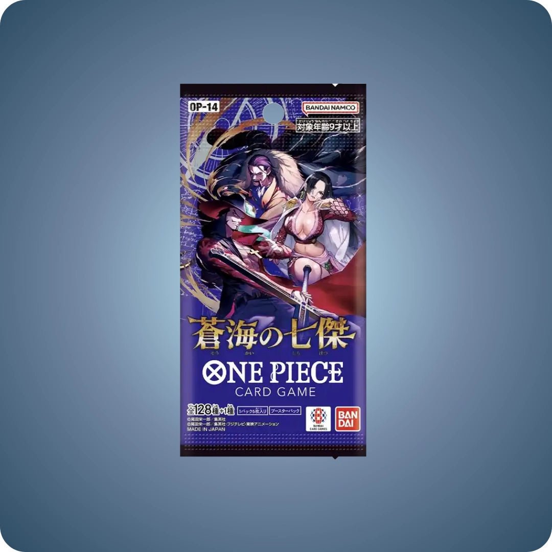 One Piece OP14 The Azure Sea's Seven - Japanisch - Versand 24.11. - pokitrio