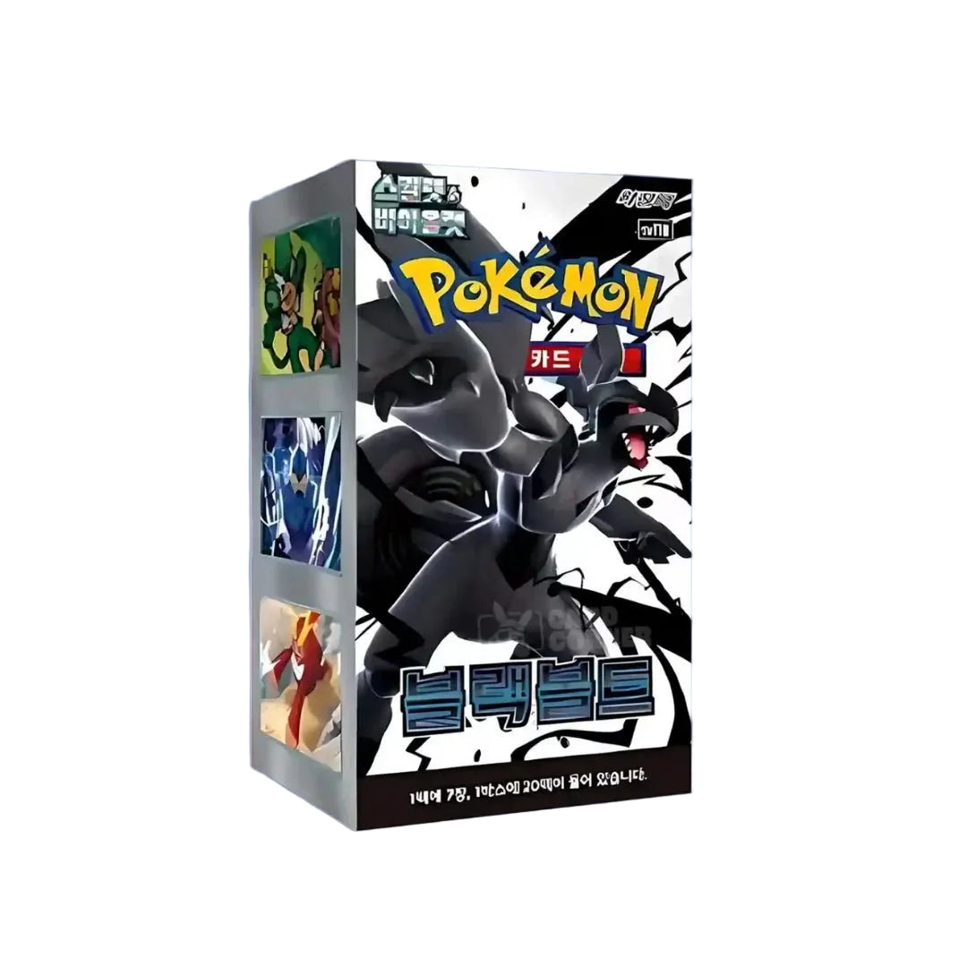 Pokémon Black Bolt Display Koreanisch - Live Boxbreak - pokitrio