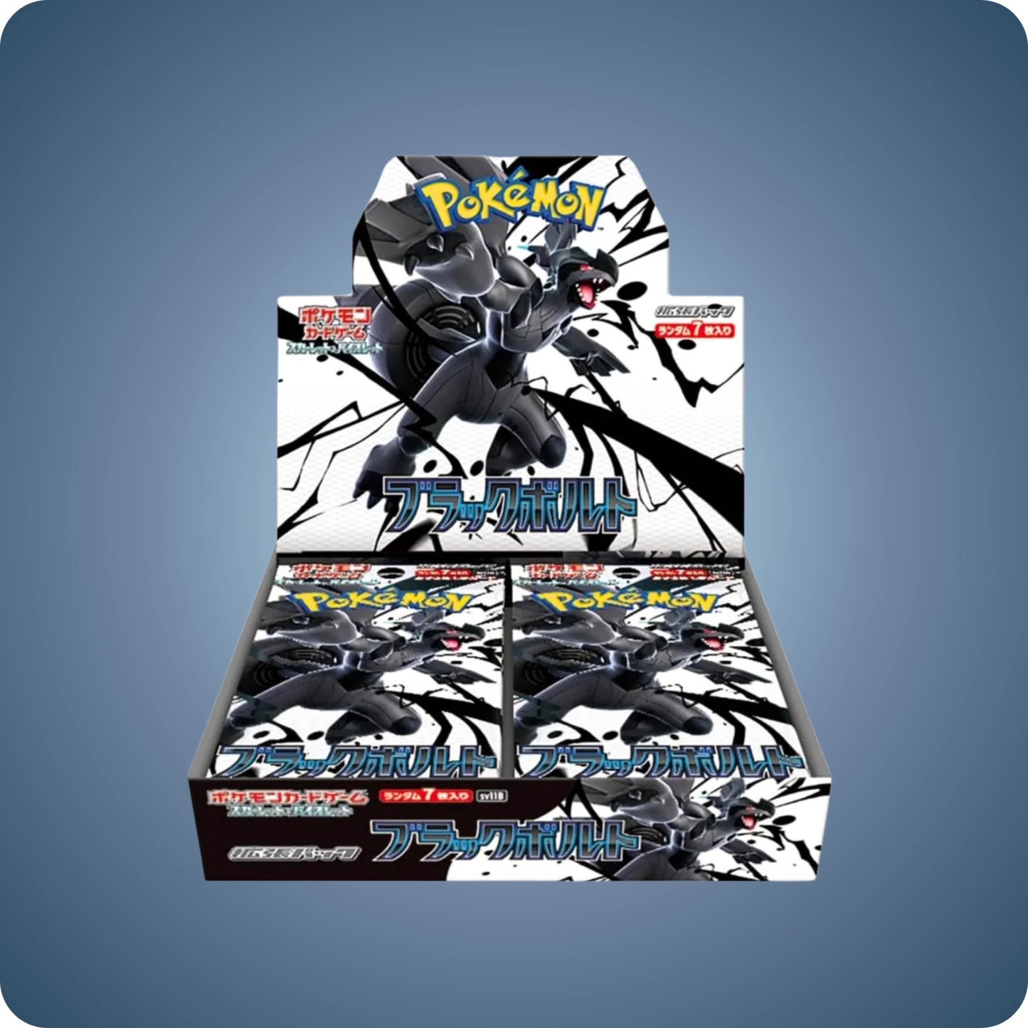 Pokémon Black Bolt Display SV11B - Japanische Version - pokitrio