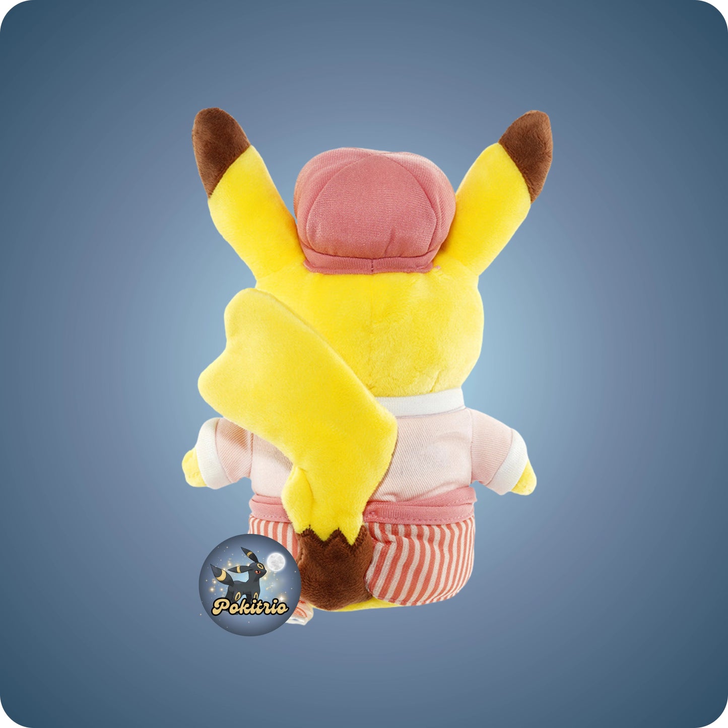 Pokémon Café Japan Pikachu Plüsch Koch (groß) - rosa - pokitrio