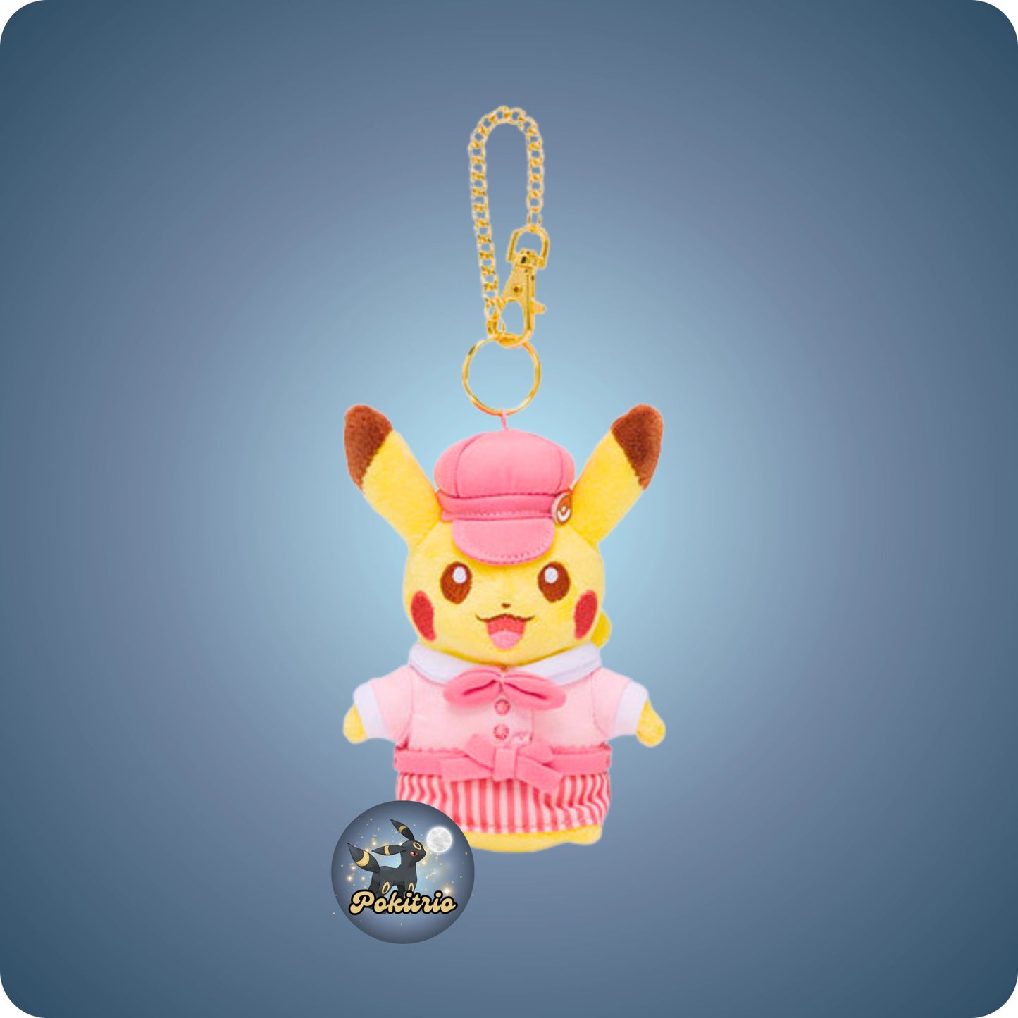 Pokémon Café Japan Pikachu Plüsch Koch (klein) - rosa - pokitrio