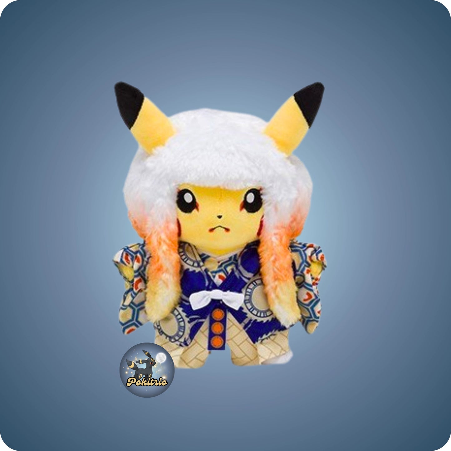 Pokémon Center Japan Pikachu Plüsch (groß) - Kabuki - pokitrio