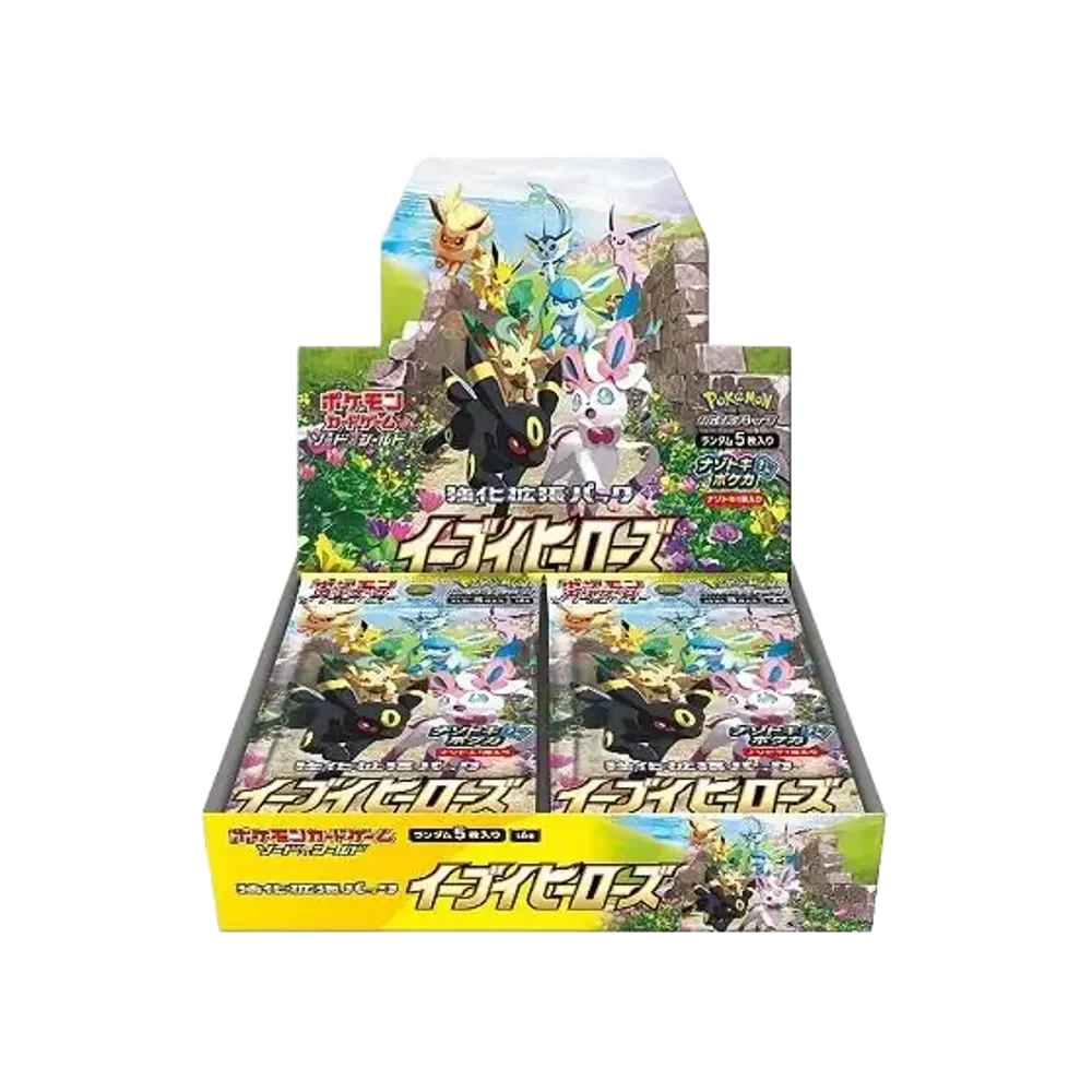 Pokemon Eevee Heroes Display - Japanisch - Pokitrio