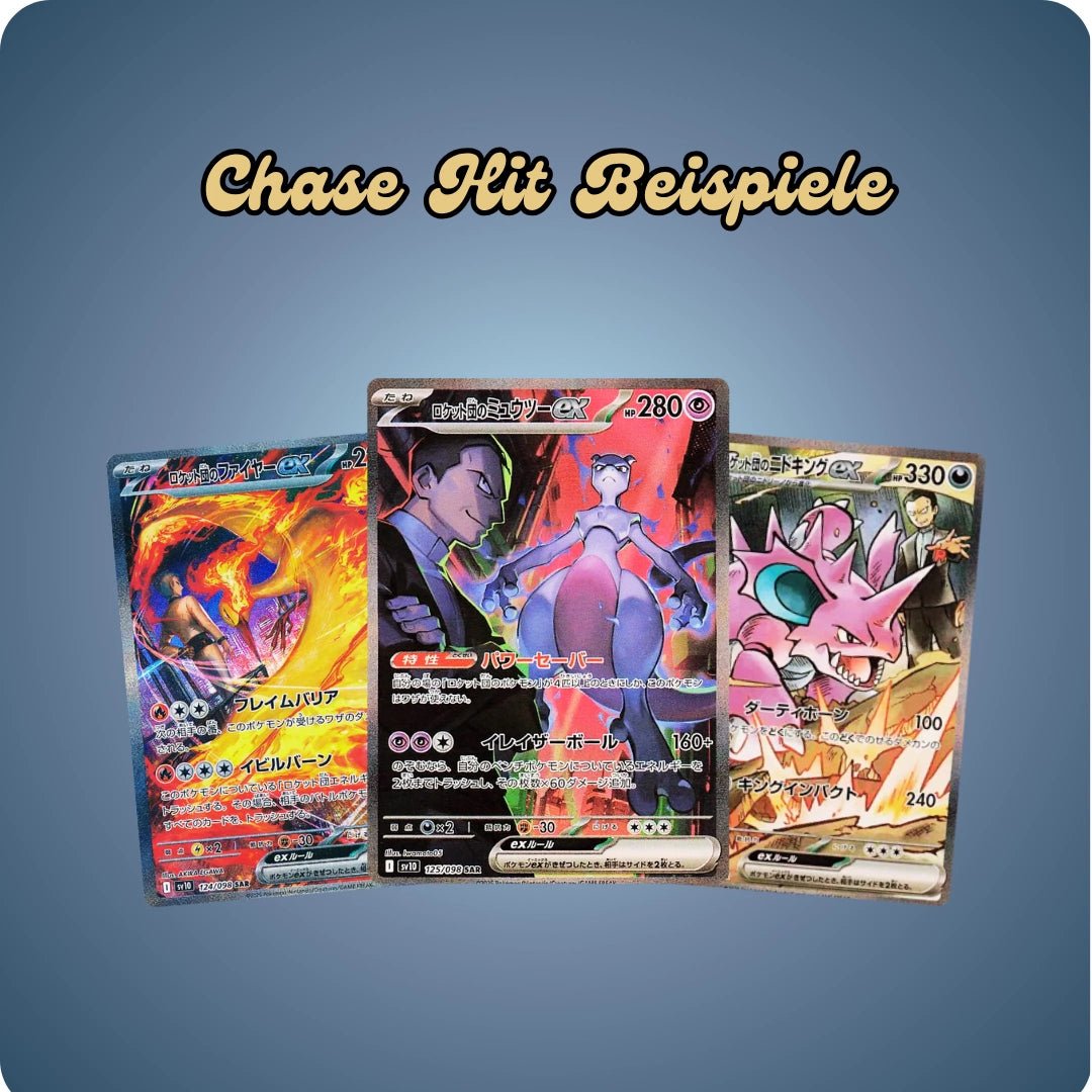 Pokemon Glory of Team Rocket Display sv10 - ohne Folie - pokitrio