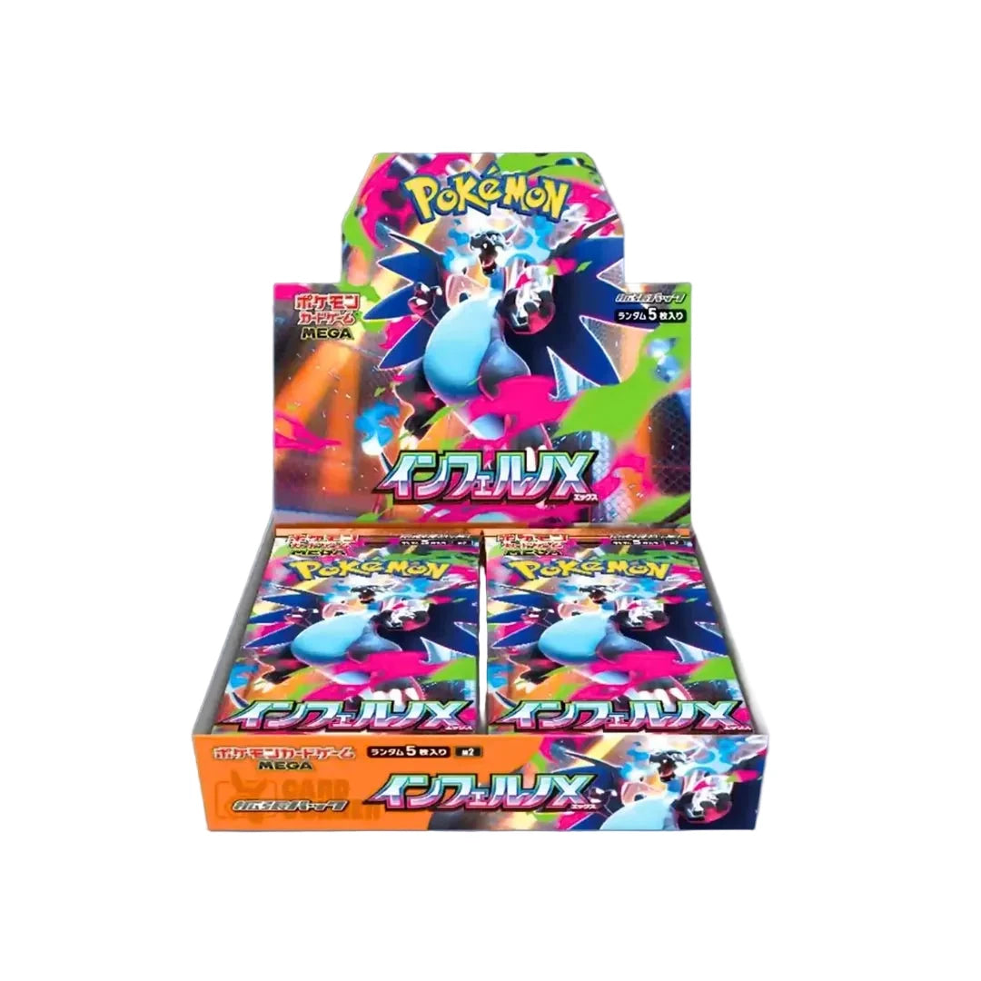 Pokémon Inferno X Display Japanisch - pokitrio