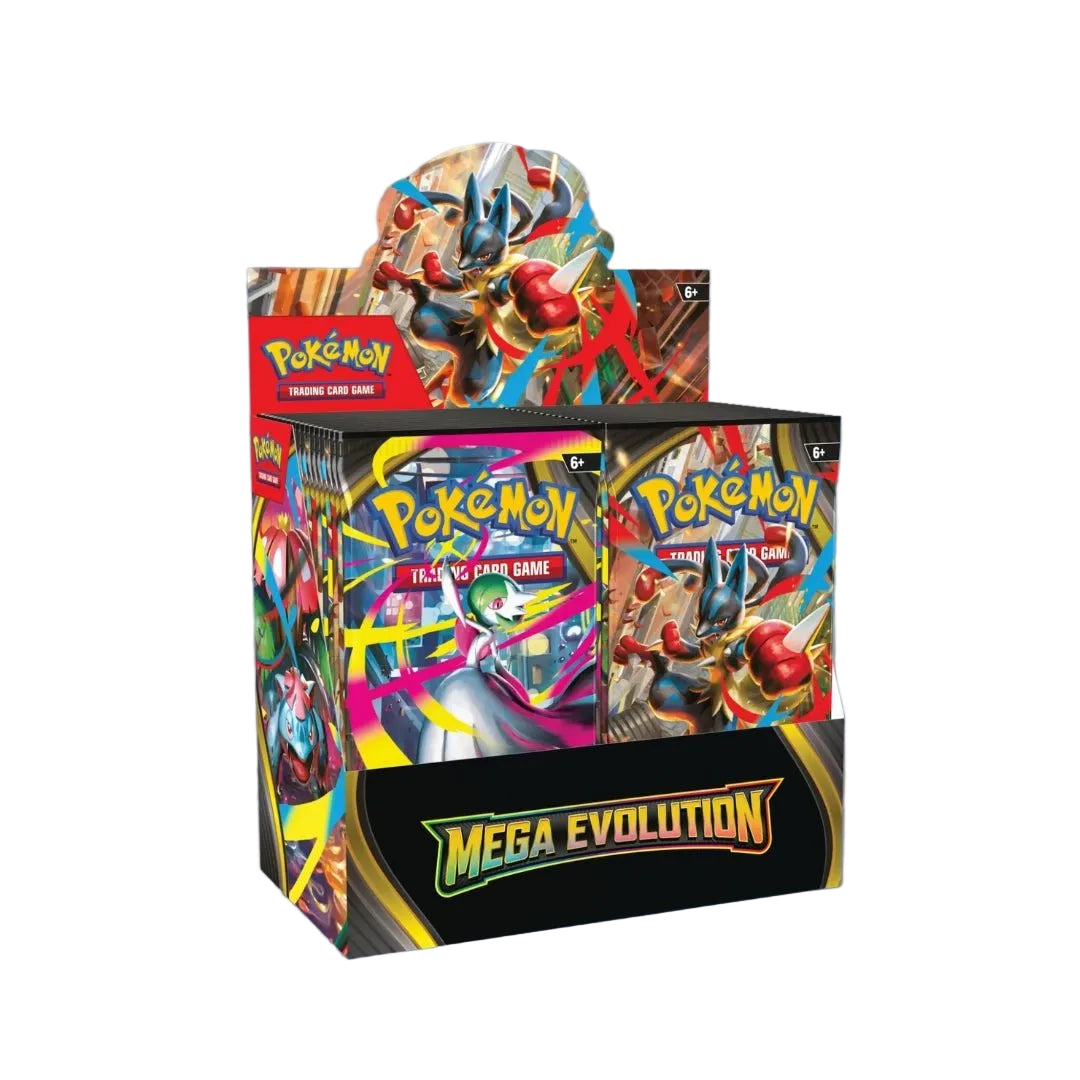 Pokémon Mega Evolution Display - Englisch - pokitrio