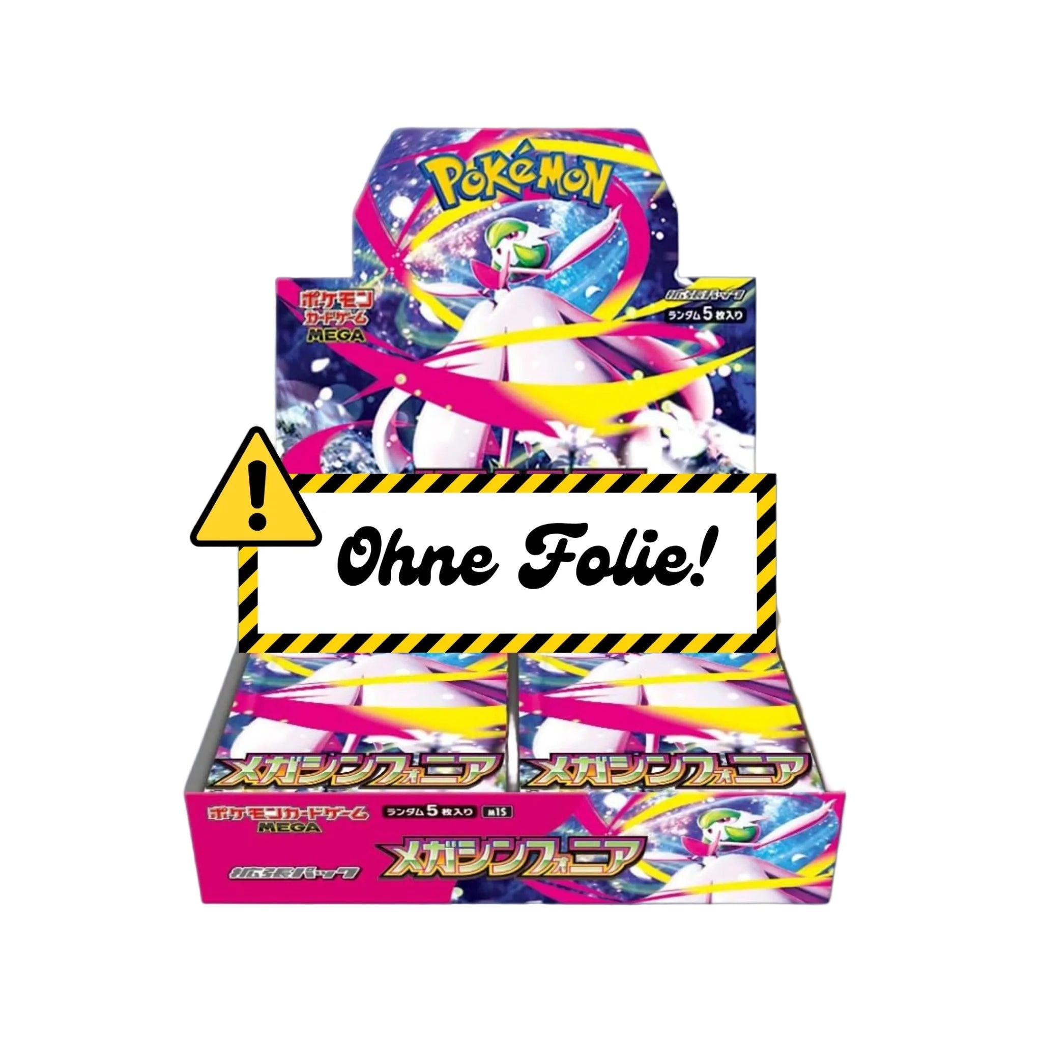 Pokémon Mega Symphonia Display (M1S) Japanische Version OHNE FOLIE - pokitrio