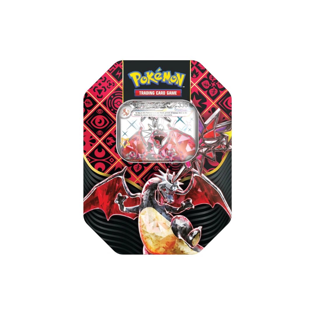 Pokémon Paldean Fates Charizard ex Tin Englisch – SV4.5 bei Pokitrio kaufen