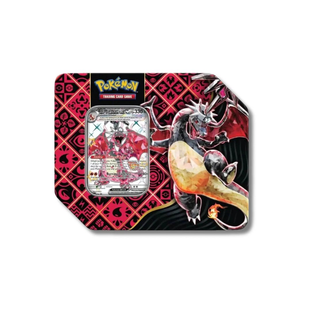 Pokemon Paldean Fates Charizard Tin - pokitrio