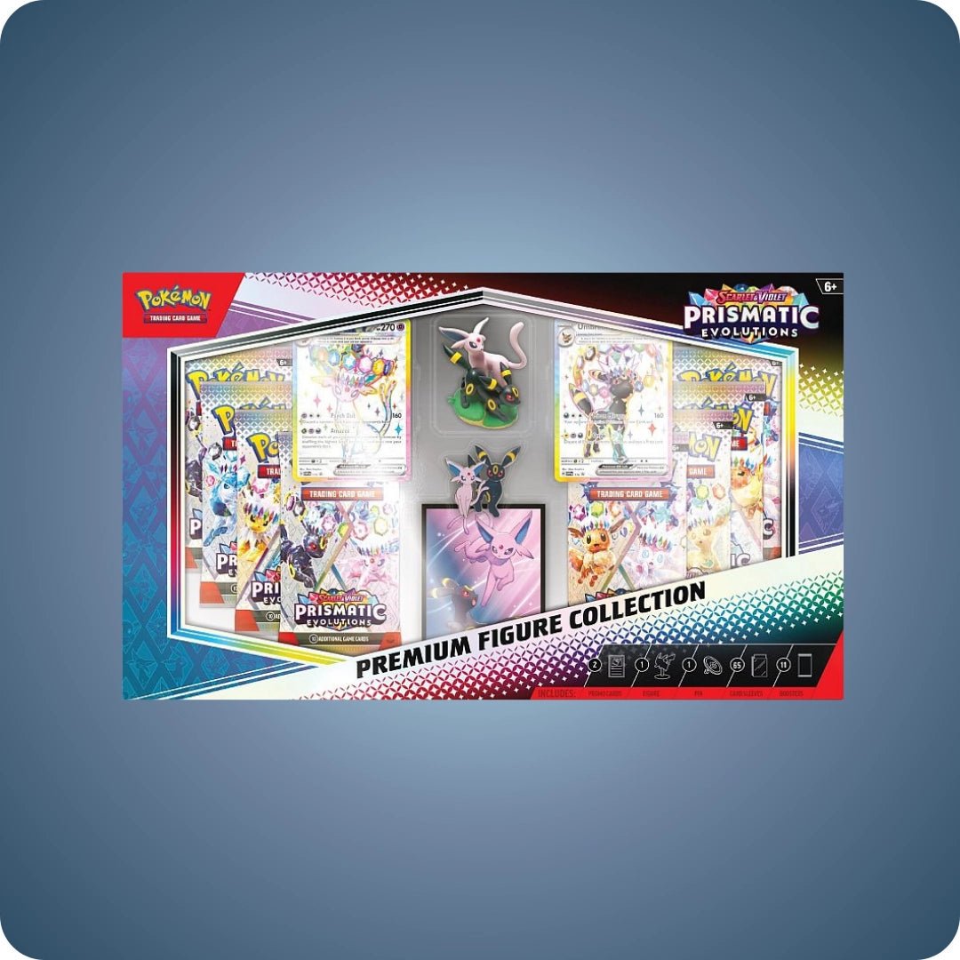 Pokémon Prismatic Evolution Premium Figure Collection– Englisch - pokitrio