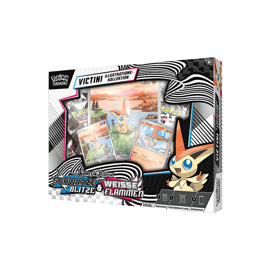 Schwarze Blitze & Weiße Flammen - Victini Kollektion - Live Boxbreak - Fred - pokitrio