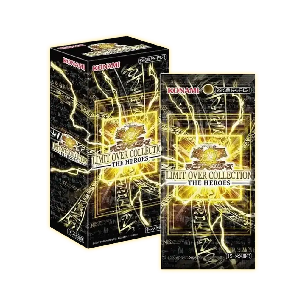 YuGiOh Limit Over Collection - the Heroes - Display - Japanisch
