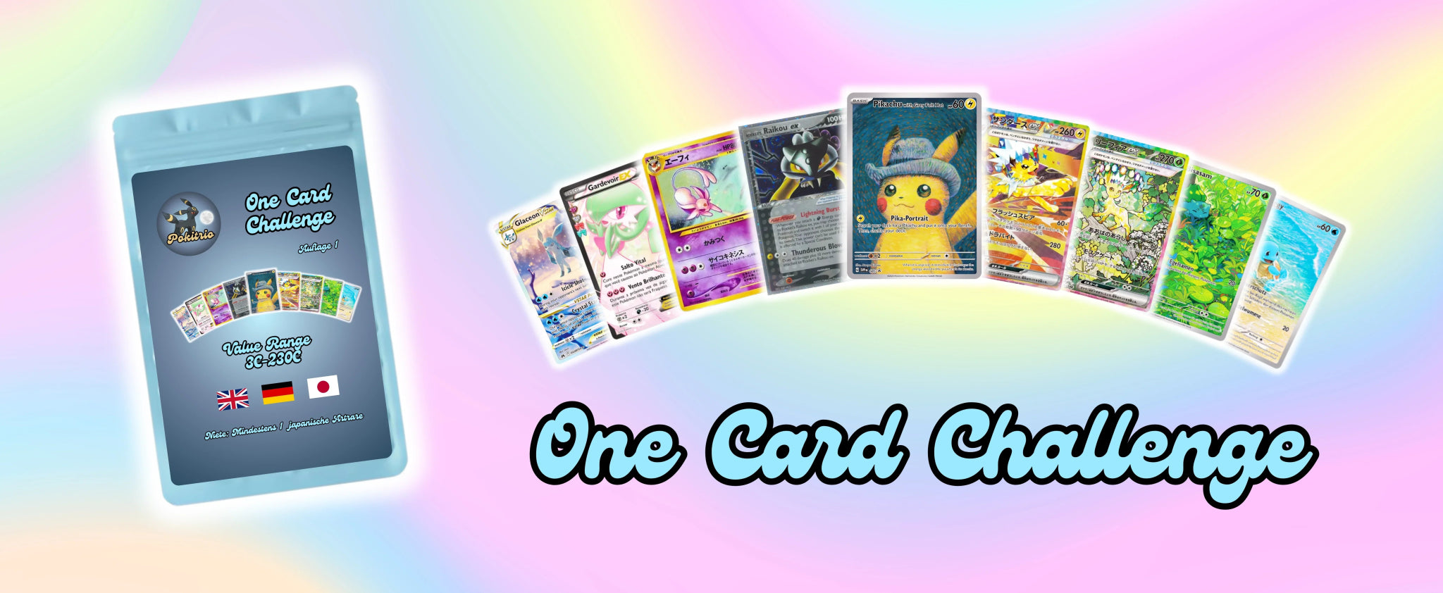 🎯 One Card Challenge jetzt im Shop – Pikachu Van Gogh als Chase Hit! ⚡🎨 - pokitrio