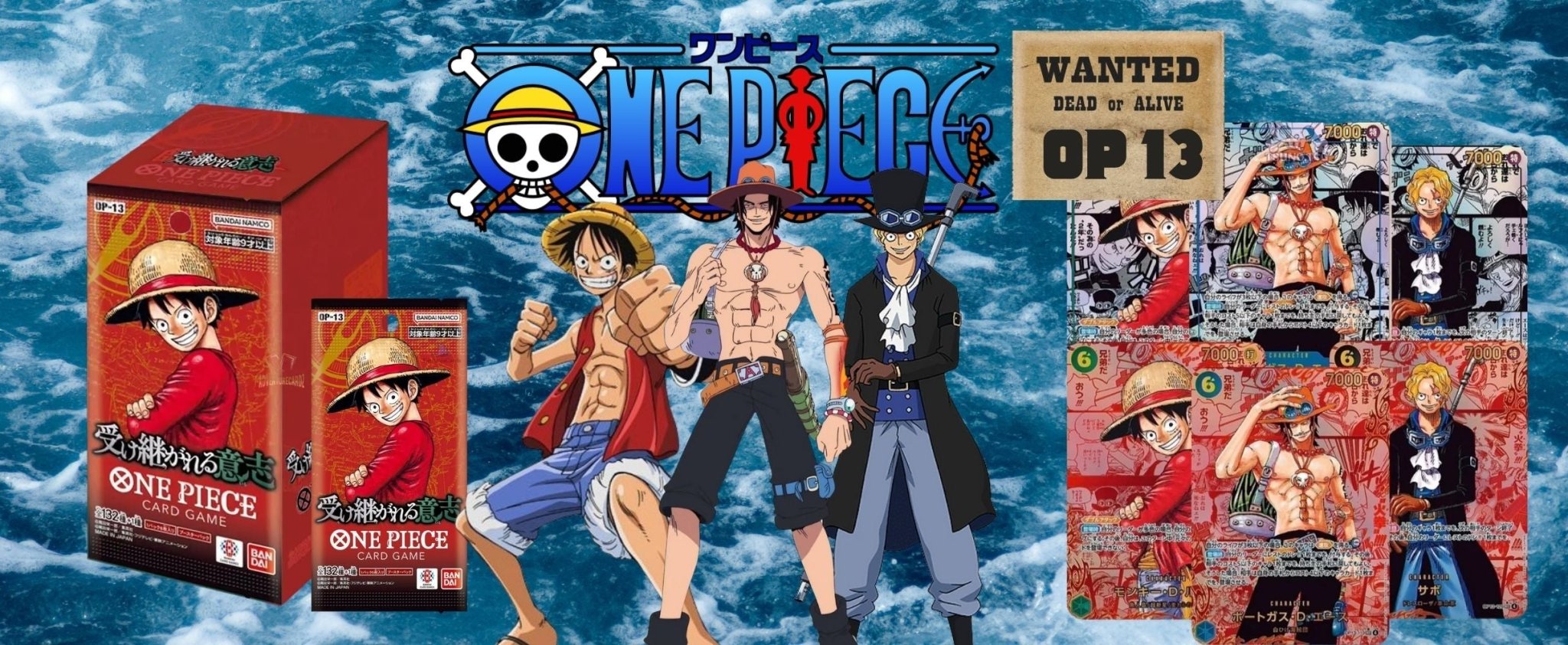 OP-13 "Carrying On His Will": Das Vermächtnis der Brüder und die Jagd nach neuen Manga Rares - pokitrio