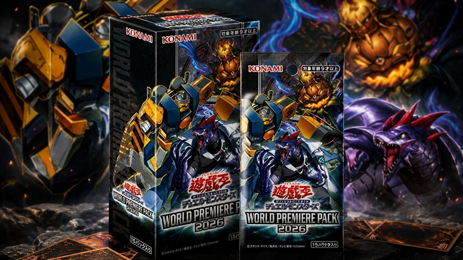 WORLD PREMIERE PACK 2026: R.B., GMX & Zombies im OCG - Pokitrio