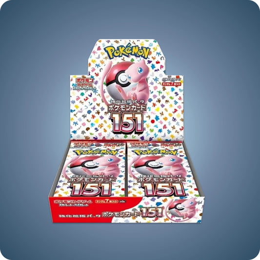 Pokémon 151 Display - Japanisch
