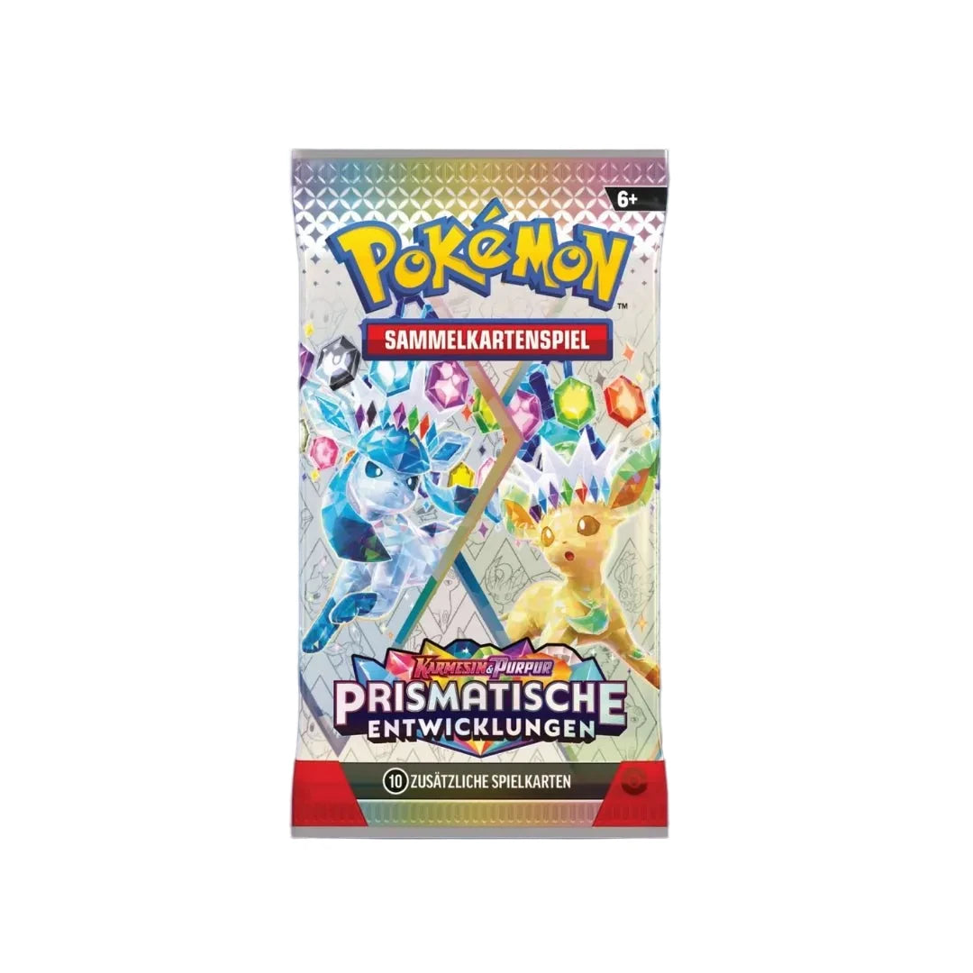 2x Booster - Pokémon Prismatische Entwicklungen – Deutsch - Live Boxbreak - pokitrio