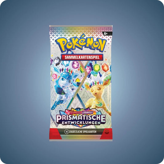 2x Booster - Pokémon Prismatische Entwicklungen – Deutsch - Live Boxbreak - pokitrio