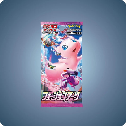 3x Booster - Pokémon Fusion Art - Japanisch - Live Boxbreak - pokitrio