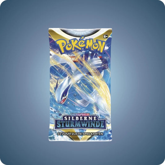 3x Booster - Pokémon Silberne Sturmwinde – Deutsch - Live Boxbreak - pokitrio