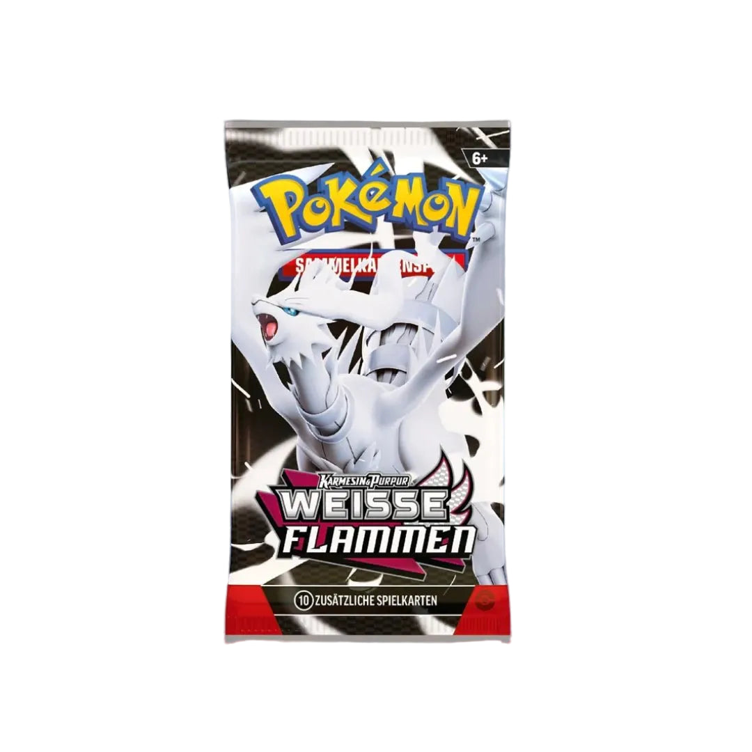 3x Booster - Pokémon Weisse Flammen – Deutsch - Live Boxbreak - pokitrio
