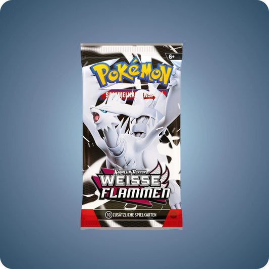 3x Booster - Pokémon Weisse Flammen – Deutsch - Live Boxbreak - pokitrio