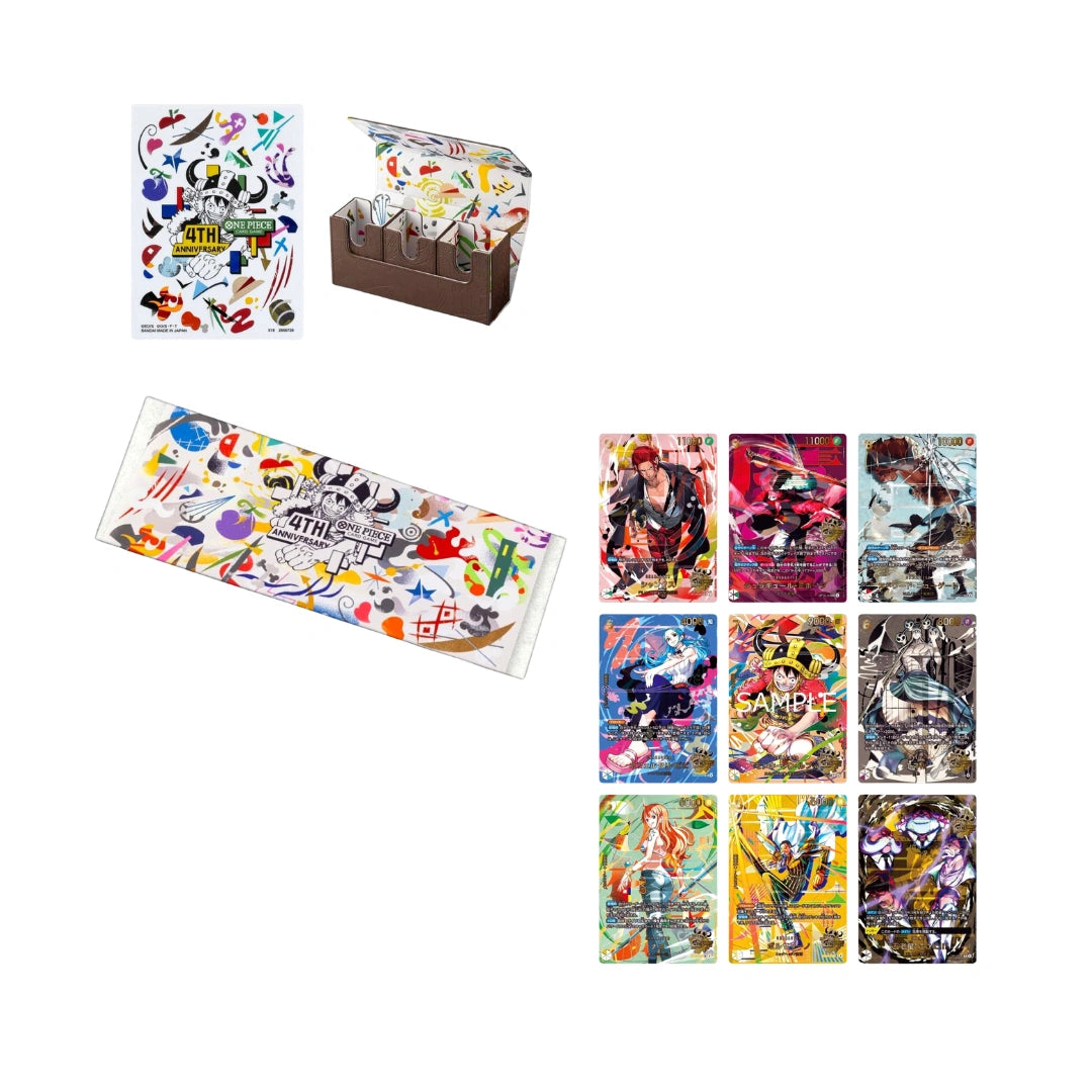 One Piece Card Game 4th Anniversary Set - Japanese