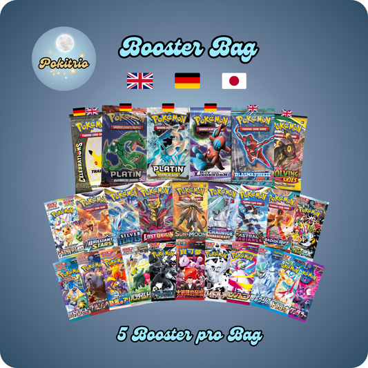 Booster Bag Challenge - Englisch, Deutsch, Japanisch
