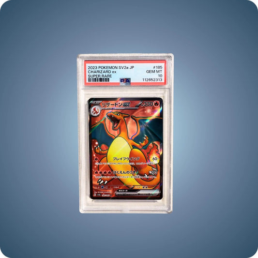 Charizard sv2a 185/165 Full Art PSA 10 Japanisch - pokitrio