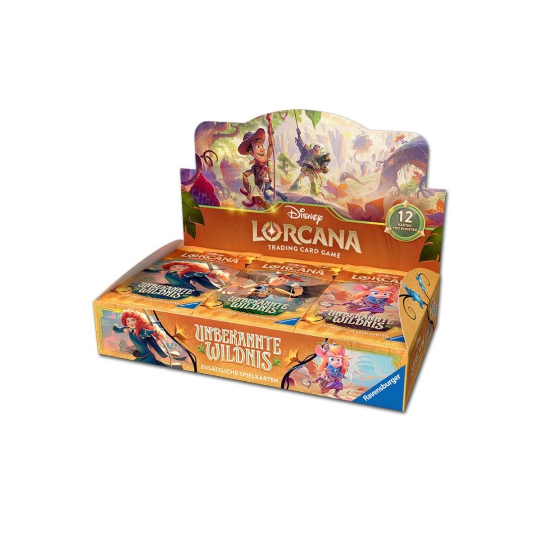 Disney Lorcana Unbekannte Wildnis Booster - Deutsch - Live Boxbreak Chris - Pokitrio