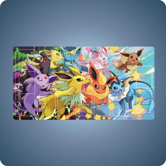 Pokémon Center Eevee & Eeveelutions Playmat