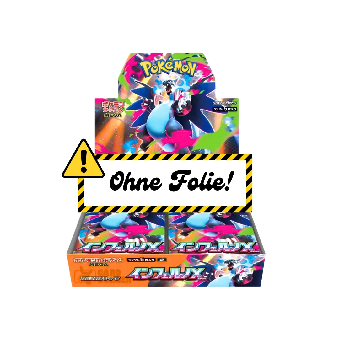 Pokemon Inferno X Display Japanisch