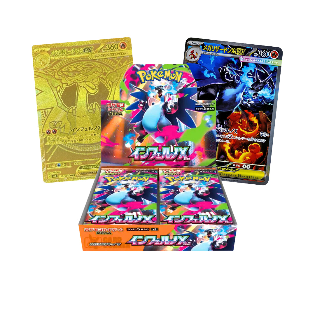 Pokemon Inferno X Japanisch - Live Boxbreak Chris