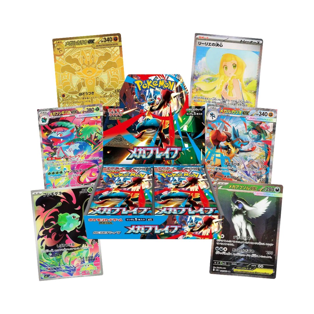 Mega Brave Display (M1L) Japanisch - Live Boxbreak Chris - pokitrio