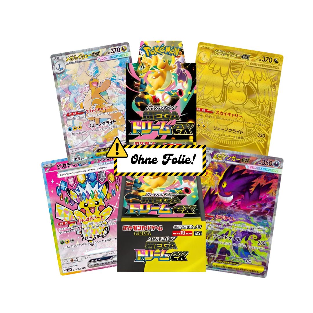 Mega Dream EX - Japanisch - ohne Folie - Live Boxbreak - Chris