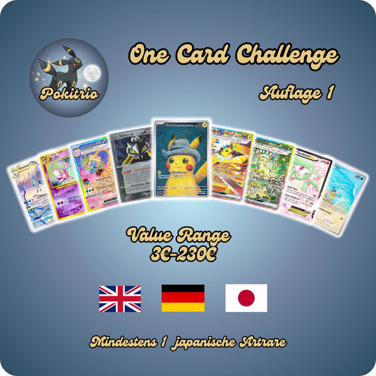 One Card Challenge 1. Auflage - pokitrio