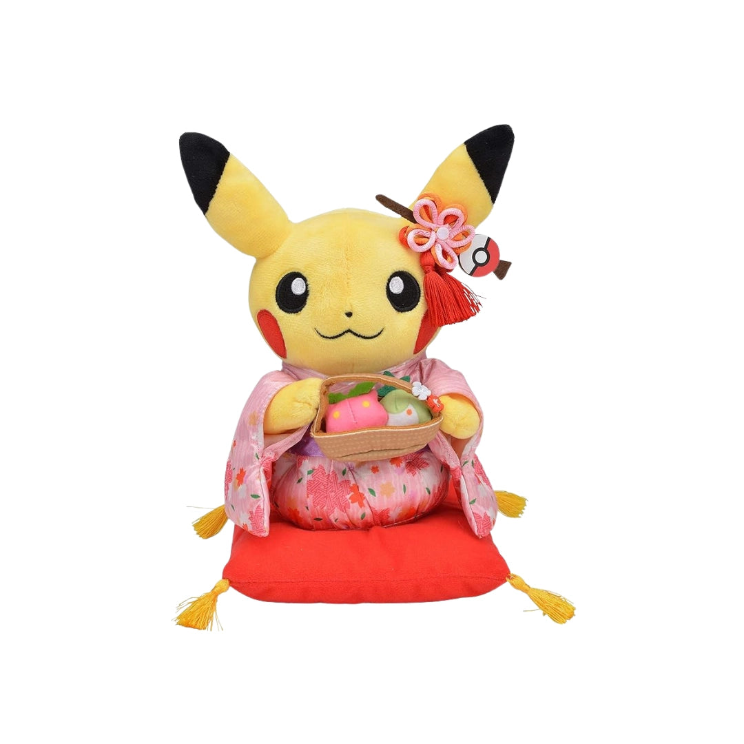 Pokemon Center Japan Pikachu Plüsch - Hannari Tea Party