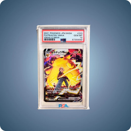 Pikachu Vmax 223/184 PSA 10 Japanisch - pokitrio