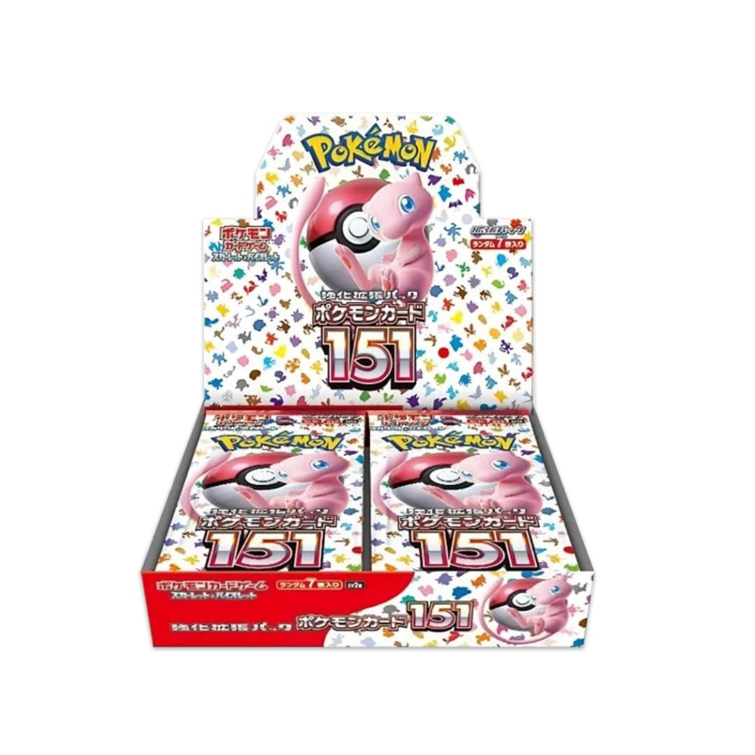 Pokémon 151 Display - Japanisch - pokitrio