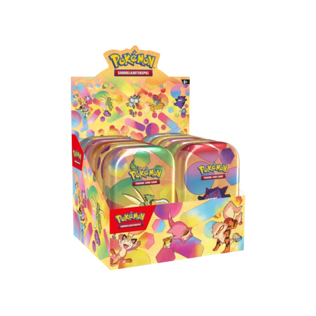 Pokemon 151 Mini Tin Display – Deutsch - pokitrio