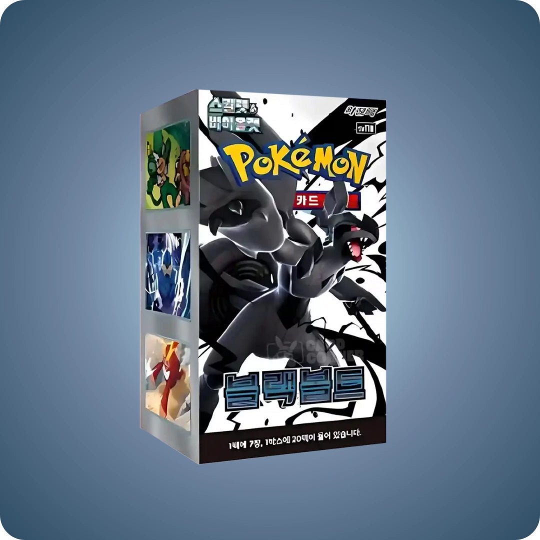 Pokémon Black Bolt Display Koreanisch - Live Boxbreak - pokitrio