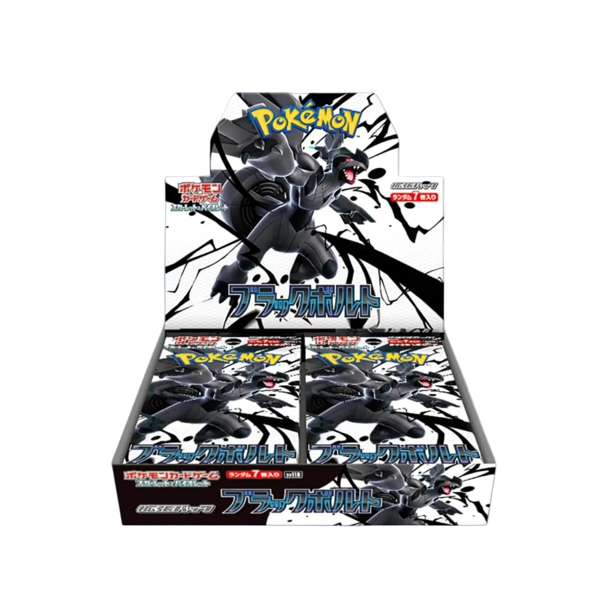 Pokémon Black Bolt Display SV11B - Japanische Version - pokitrio