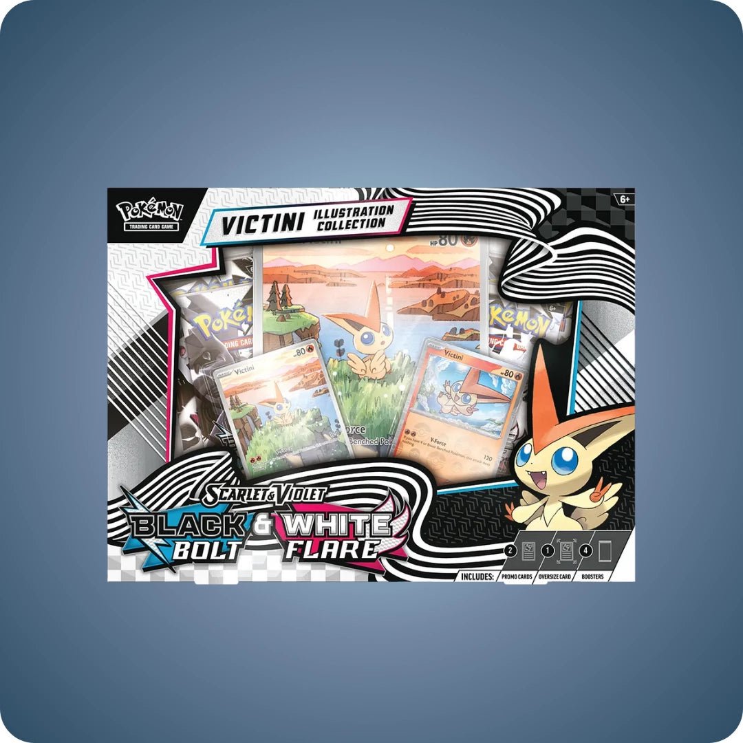 Pokémon Black Bolt & White Flare (SV10.5) - Unova Victini Illustration Collection - pokitrio
