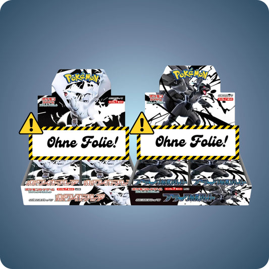 Pokémon Bundle White Flare & Black Bolt Display - Japanische Version ohne Folie - pokitrio
