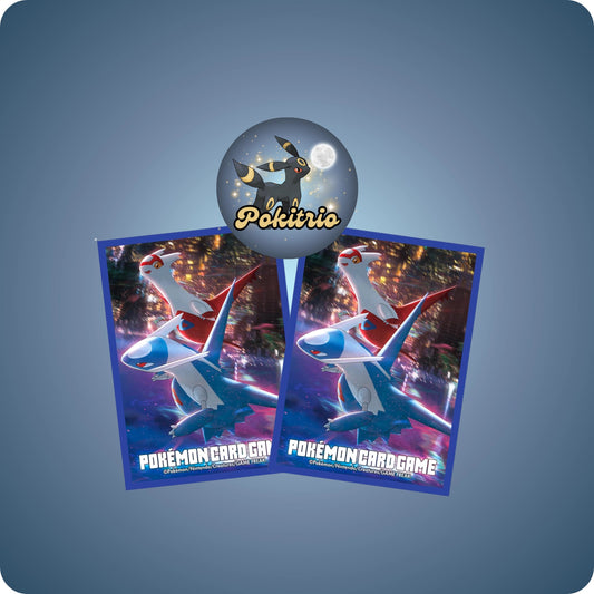 Pokémon Center Japan Latios & Latias Night View Sleeves - pokitrio